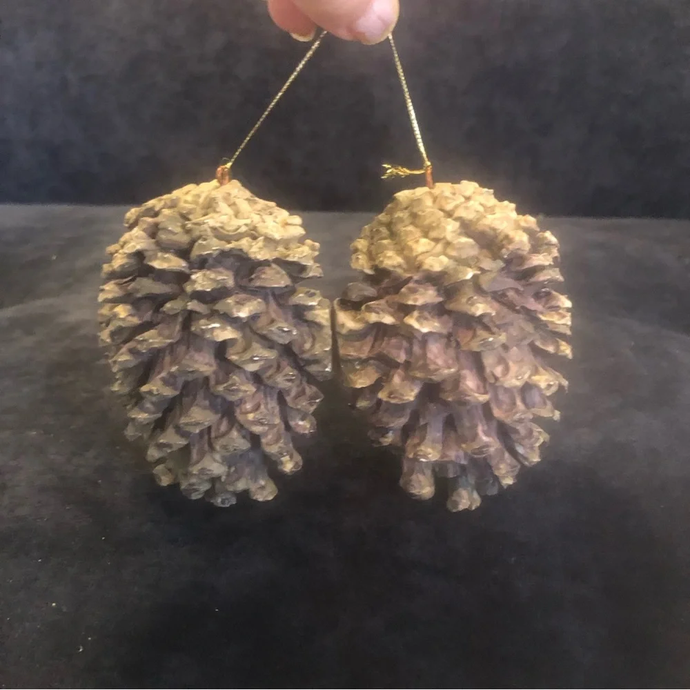 Pinecone Story Christmas Tree Ornament